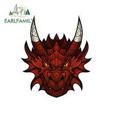 EARLFAMILY 13cm x 11.2cm for Mosaic Dragon Cartoon Car Sticker Helmet Motorcycle Sunscreen Vinyl JDM Bumper Trunk Truck Graphics 2024 - buy cheap