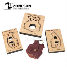 ZONESUN V2 key fob vest shape key cover leather cutting die Japan steel Blade cutter mold DIY laser knife die cutting machine 2024 - buy cheap