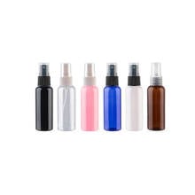 50ml empty Refillable Plastic Bottles For Travel Packaging Colored PET Bottle With Sprayer Pump Small Size Container 2024 - buy cheap