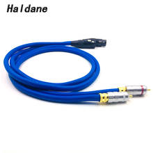 Haldane Pair Type-016 RCA Male to  XLR Female Balacned Audio Interconnect Cable XLR to RCA Cable with CARDAS Clear-Light-USA 2024 - buy cheap