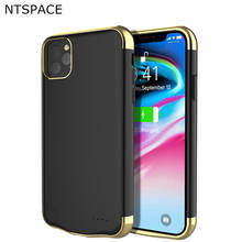 NTSPACE para iPhone 11 Pro Max estuches de cargador de batería Ultra delgado portátil Power Bank funda de carga para iPhone 11 Pro funda de batería 2024 - compra barato