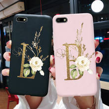Soft Silicone Cute Letters Phone Case For Huawei Y5 Lite 2018 Y 5 Y5 Prime 2018 Honor 7s Honor 7A cases 5.45'' back Cover Fundas 2024 - buy cheap