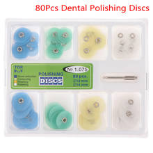 80pcs/Set Finishing Dental Discs Dental Polishing Strips Mandrel Set Resin Filling Material Dentist Tools Dental Supplies 2024 - buy cheap