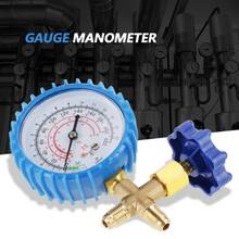 Air Conditioner Recharge Pressure Gauge Regulator for R410A R22 R134A R404A Refrigerant Automobile Pressure Gauge Tester 2024 - buy cheap