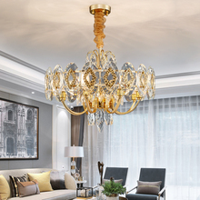 Buy New Light Luxury Living Room Crystal Chandelier Classic Golden Round Chandelier Modern Dining Room Bedroom Decoration Led In The Online Store Indoor Lighting Factory Outlet Store At A Price Of 928 Usd