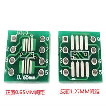 Adaptador de SMD a DIP, convertidor SOP8 SSOP8 TSSOP8, Módulo adaptador de placa, 0,65mm, 1,27mm, 20 Uds. 2024 - compra barato