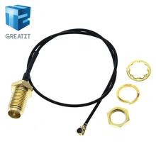 GREATZT SMA Connector Cable Male to uFL/u.FL/IPX/IPEX RF Or NO Connector Coax Adapter Assembly RG178 Pigtail Cable 1.13mm 2024 - buy cheap