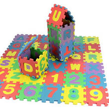 Rompecabezas 3D de 36 piezas para niños, juguetes educativos para niños, rompecabezas de espuma de alta calidad, letras del alfabeto, números, Alfombra de juego para suelo 2024 - compra barato