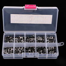 100Pcs Fishing Top Rings Rod Pole Repair Kit Line Guides Eyes Set Mixed Size 2024 - buy cheap