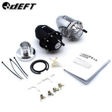 DEFT Universal SQV Bov Turbo Blow Off Valve Bov with Adapter Flange IV 4 BLACK/SILVER EP-SQV4  Car racing blow off valve 2024 - buy cheap
