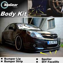 Bumper Lip Deflector Lips For Opel Signum For Vauxhall Signum Front Spoiler Skirt For TopGear Fans to Tuning / Body Kit Strip 2024 - buy cheap