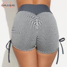 CHRLEISURE-pantalones cortos de entrenamiento para mujer, Shorts ajustados, transpirables, para correr, para verano 2024 - compra barato
