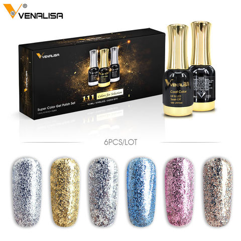 Заводская поставка Venalisa, оригинальный Гель-лак для ногтей, 111 цветов, 12 мл, УФ-зеркальный Гель-лак для дизайна ногтей, Гель-лак, Набор лаков 2022 - купить недорого