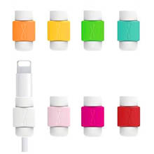 10PCS Data Line USB Charging Cable Earphone Cord Saver Protector Line Winder Cover for Apple iPhone iPad Tablet Random Color 2024 - buy cheap
