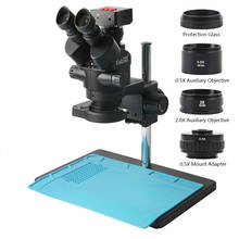 HD 1080P 60FPS 48MP HDMI USB Video Camera 3.5X-90X Simul-Focal Stereo Microscope Trinocular Microscope Set 2024 - buy cheap