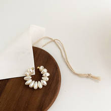 Tarcliy presilha de orelha pérola imitação tendência geométrica em forma de c minimalista joia simples para festa feminina 2024 - compre barato