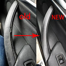 Left Hand Drive gray Beige Black Car left Right Interior Door Armrest Handle Inner Panel Pull Trim Cover For BMW E70 E71 X5 X6 2024 - buy cheap