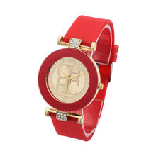 Relógio feminino zegarek damski, relógio de quartzo esportivo e casual de silicone 2024 - compre barato