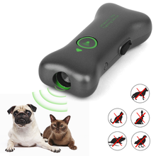 Hand-Held Ultrasonic Dog Repeller Anti Barking Training Device Outdoor Animal Electronic Repeller Chargeable 2024 - buy cheap