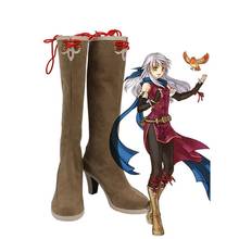 Fire Emblem: Radiant Dawn Micaiah Cosplay Boots High Heel Shoes Custom Made for Unisex 2024 - buy cheap