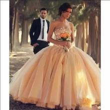 Angelsbridep-vestido de baile de tul sin tirantes, quinceañera, 15 vestidos de fiesta formales con cristales, cuentas, hasta el suelo, Princesa, vestidos de cumpleaños 2024 - compra barato