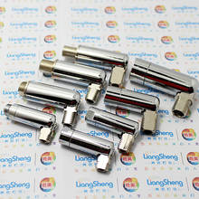 5 PCS Alta Qualidade Universal conector DIY acessórios Leves, junta Universal cor Cromo