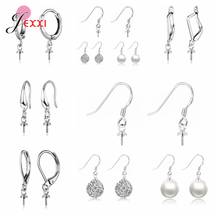 925 Sterling Silver Earring Findings Ear Clasps Hooks Fittings DIY Jewelry Making Accessories Wire Jewelry Supplies 10pcs/lot 2024 - buy cheap