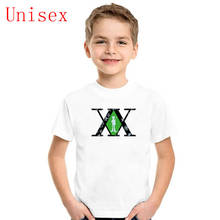 Latest popularity Hunter X Hunter printed Trendy pop Children shirts High Quality kids summer clothes boy clothes girls clothes 2024 - buy cheap