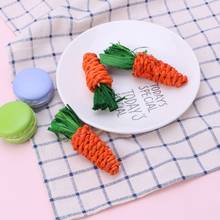 3Pcs Carrot Shaped Rabbit Hamster Chew Bite Toys Guinea Pig Tooth Cleaning Toys 2024 - buy cheap