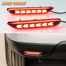 2-in-1 Functions Car LED Rear Fog Lamp Brake Light Rear Running Bumper Decoration Lamp For Nissan Altima Teana 2019 2020 2021 2024 - buy cheap
