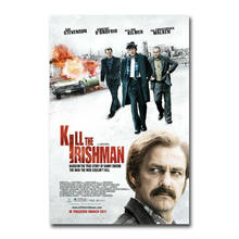 The Irishman Hot Movie 2 Silk Fabric Wall Poster Art Decor Sticker Bright 2024 - buy cheap