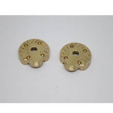 2PCS Brass Portal Steering Knuckle Cap Housing for 1:10 RC Crawler AXAIL SCX10 III AXI03007 & Capra 1.9 UTB AXI03004 2024 - buy cheap