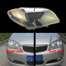 Faros delanteros para Toyota Vios 2006 2007, pantallas transparentes, carcasa de lámpara, máscaras, cubierta de faros, lente, faro g 2024 - compra barato