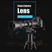 Mcoplus-lente fotográfica manual de 420mm para nikon, lente com zoom d7100, d5300, d5100, d3200, d750, d3100, d90, dslr 2024 - compre barato
