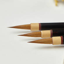 Chinese Brushes Pen Chinese Weasel Hair Calligraphy Landscape Painting Writing Brushes Wolf Hair Brushes Tinta China 2024 - buy cheap