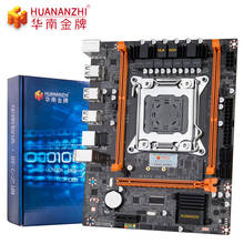 Материнская плата HUANANZHI X79 4M M-ATX, системная плата PUBG CS GO Desktop LGA 2011, плата Intel CPU M.2 SATA 3,0 DDR3 память ECC REG 2024 - купить недорого
