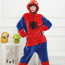 Kigurumi-Conjuntos de pijamas de araña roja, disfraz de animal, pijamas Unisex de personaje de dibujos animados, ropa de dormir 2024 - compra barato