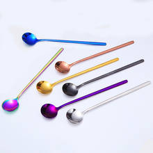 Coffee Spoon 304 Stainless Steel Stirring Milk Tea Ice Dessert Tiny Spoons Kitchen Accessories 7/14/28/42/84 Pcs Serving spoon 2024 - buy cheap