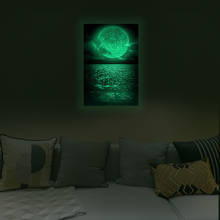 Sea Luminous Wall Sticker Glow In The Dark Stickers Room Wall Decal Wall Stickers Home Decor Living Room Bedroom Decoration 2024 - buy cheap