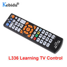 Controle remoto smart ir l336, controle com função de aprender, cópia de controle de 3 páginas para tv stb dvd sat dvb hifi tv box 2024 - compre barato