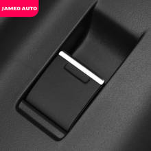 Jameo-cubierta de botón para elevador de ventanas de coche, embellecedor para Honda Civic 2012 2013, accesorios ABS cromado, unids/set 7/set, estilo de actualización 2024 - compra barato
