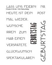German Clear Stamp Or stamp for DIY Scrapbooking/Card Making/Kids Fun Decoration Supplies A256 2024 - buy cheap