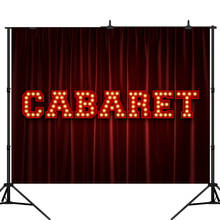Lyavshi-cenário fotográfico cabaret, cortina vermelha, fundo de palco de luxo, para estúdio fotográfico, sessão fotochamada, cor vermelha 2024 - compre barato