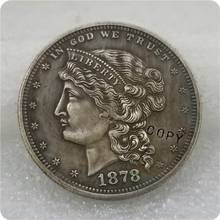 USA 1878 Barber's Head Dollar Pattern COPY 2024 - buy cheap