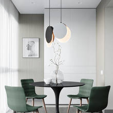 Post-modern Art Restaurant Pendant Lamp Nordic Simple Dining Table Bedside Bed Three Round Bar Cosmos Pendant Lights luminaire 2024 - buy cheap