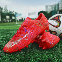 Novas botas de futebol de gramado para áreas internas, tênis futsal tf e longo espinho, sapatos masculinos, tênis esportivos originais para futebol para homens 2024 - compre barato