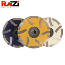 Raizi 4 inch/100 mm Resin Filled Diamond Grinding Cup Wheel for Granite Marble Engineered Stone Coarse Medium Fine Grinding Disc 2024 - buy cheap