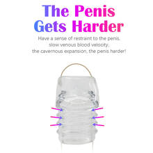 for Adult Cock Ring Sex Penis Rings Toys for Men Penis Extender Male Chastity Device Lock Sperm Scrotal Bound Massager Sex 2024 - buy cheap