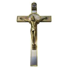 Католический крест на стену, распятие, крест Иисуса Христа, религиозное украшение для церкви, высокое качество и абсолютно новый 2024 - купить недорого
