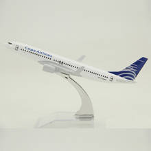 JASON TUTU 16CM Copa Airlines Boeing B737-800 Airplane Model Aircraft Model Scale 1:400 Diecast Plane Model Metal Planes Toy 2024 - buy cheap